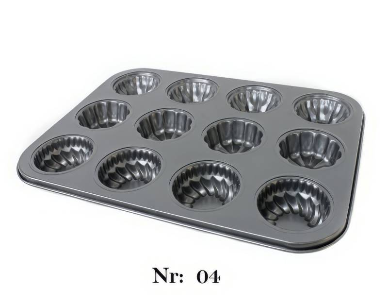 Yudu Backform 2 stück Muffinform Backform Muffinförmchen Backblech Blechform Form von Yudu