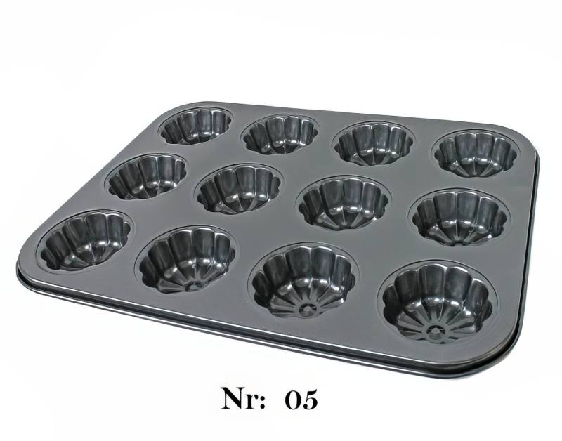 Yudu Backform 2 stück Muffinform Backform Muffinförmchen Backblech Blechform Form von Yudu
