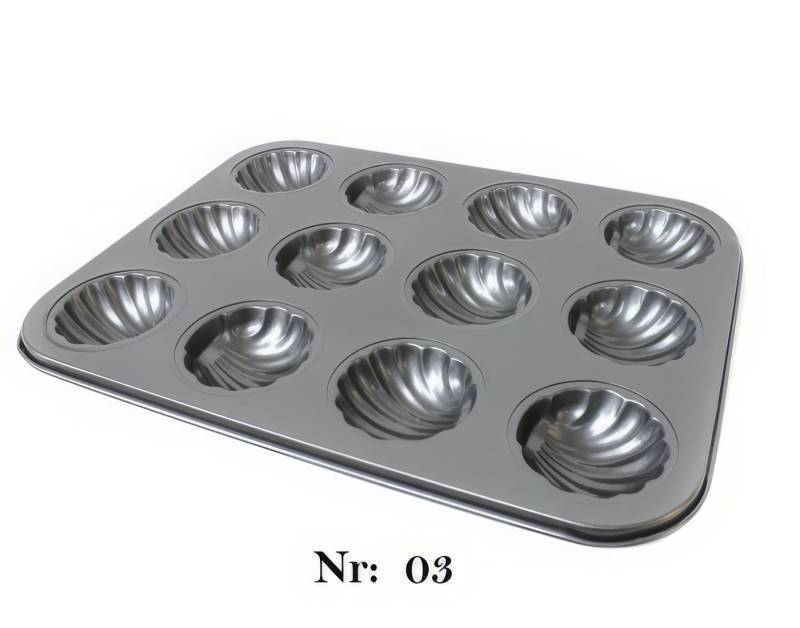 Yudu Backform 2 stück Muffinform Backform Muffinförmchen Backblech Blechform Form von Yudu