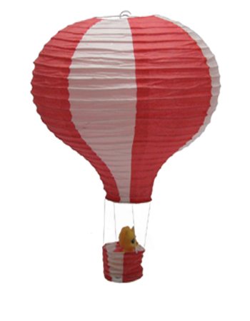 süß Heißluftballon Reispapier Lampion Lampenschirm (Modell 05) von Yudu