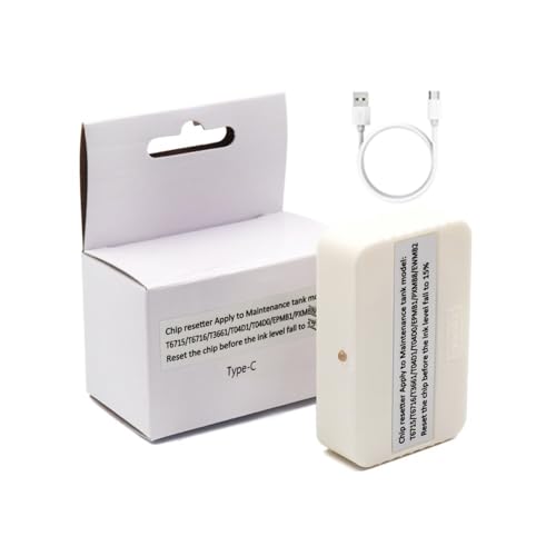 YueJay USB T04D1 Wartungsbox Chip Resetter for L6168 L6160 L6170 L6190 L6178 L6191 L6198 L6161 L6166 L6171 M1140 M1180 M3170(Resetter and Cable) von YueJay