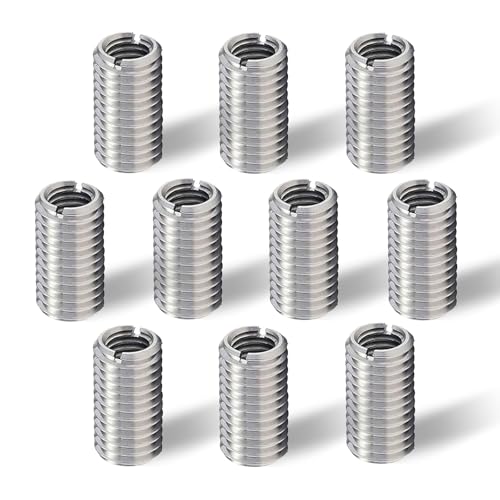 10-Stück Gewindeeinsatz m10 Auf m8,15mm Edelstahl Gewindehülse,m10 Threaded Insert to m8,Gewindeadapter,Gewindebuchse Einschraubmutter,Eindrehmuffe,Gewindehülsen,Gewindereduzierung Set (M10*M8) 10-Stück Gewindeeinsatz m10 Auf m8,15mm Edelstahl Gewindehülse,m10 Threaded Insert to m8,Gewindeadapter,Gewindebuchse Einschraubmutter,Eindrehmuffe,Gewindehülsen,Gewindereduzierung Set (M10*M8) von YueJieSelected