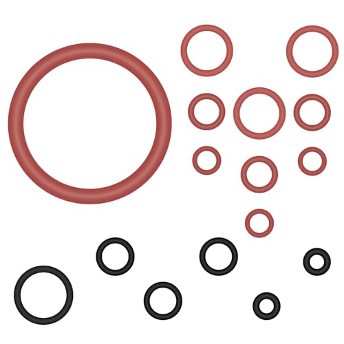15 Stück O-ring Dichtung für Philips Latte Go Dichtungsringe Set,Dichtung Philips Kaffeevollautomat Ersatzteile Kompatibel Saeco Gaggia Spidem Dichtungssatz,O-ringe Latte Kaffeemaschine Brühgruppe von YueJieSelected