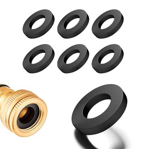 6-Stück Dichtungsringe Ersatzteile für Sodastream Dichtung, O Ring Dichtung Gummi, Ersatzdichtung für Sodastream Flaschen, Dichtungsringe Set, Sodastream Ersatzdichtung Zubehör für CO2 Quick-Adapter von YueJieSelected