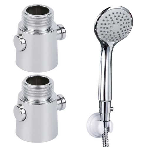 2-Stück Durchflussbegrenzer dusche,Wasserstopper Dusche,Absperrventil Für wasserabsperrventil Duschkopf Wasserstop,wasserabsperrventil Regelventil absperrventil Gelenkstück Wasserdurchfluss Dusch von YueJieSelected