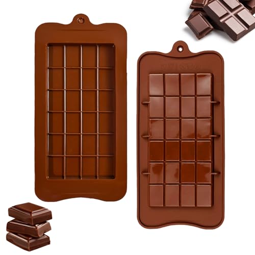 2 Stück Tiefe Schokoladenform Silikon für Schokoladenform Dubai Schokolade Form Dubai Schokolade Selber Machen für Silikonform Schokoladenform Silikon Dubai Schokolade Kaufen,Schokoladen Form Mold von YueJieSelected