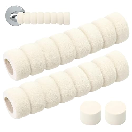 2 Stück Türklinkenpuffer,Türgriff-Schutz,Wandschutz Türklinke,Schaumstoff Griff-Abdeckungen,Türklinken Stopper Antistatische,Türklinkenpuffer Stopper Elastic ChutzhüLle Sicherheits Türgriffe (Beige) 2 Stück Türklinkenpuffer,Türgriff-Schutz,Wandschutz Türklinke,Schaumstoff Griff-Abdeckungen,Türklinken Stopper Antistatische,Türklinkenpuffer Stopper Elastic ChutzhüLle Sicherheits Türgriffe (Beige) von YueJieSelected