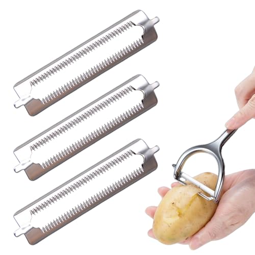3 Stück Für Tupperware SchäLer Ersatzklingen KartoffelschäLer SparschäLer Tupper GemüSeschäLer SpargelschäLer KüChe Tupper SparschäLer Tupperware SparschäLer Stahl Potato SchäLmesser 3 Stück Für Tupperware SchäLer Ersatzklingen KartoffelschäLer SparschäLer Tupper GemüSeschäLer SpargelschäLer KüChe Tupper SparschäLer Tupperware SparschäLer Stahl Potato SchäLmesser von YueJieSelected