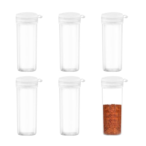 6-Stück mini Salzstreuer Anzug für Die Brotdose for universal with Kleiner Lid 6 Gramm salz und Pfefferstreuer Klein and Reisegewürzglas mini salzstreuer für Die brotdose Bento Box,Gewürzstreuer, 6-Stück mini Salzstreuer Anzug für Die Brotdose for universal with Kleiner Lid 6 Gramm salz und Pfefferstreuer Klein and Reisegewürzglas mini salzstreuer für Die brotdose Bento Box,Gewürzstreuer, von YueJieSelected