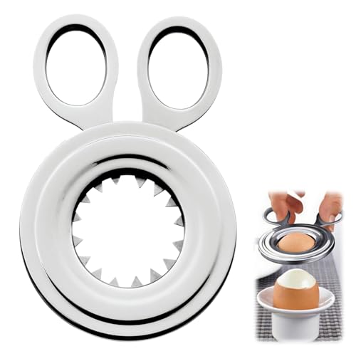 Eierköpfer,Eierschalenöffner,Eieröffner,Handgehaltener Eierköpfer Edelstahl,Langlebiger Stainless Eierschalen-Flaschenöffner,Schnellöffnung,für Gourmet Küchenhelfer Eierköpfer,Eierschalenöffner,Eieröffner,Handgehaltener Eierköpfer Edelstahl,Langlebiger Stainless Eierschalen-Flaschenöffner,Schnellöffnung,für Gourmet Küchenhelfer von YueJieSelected