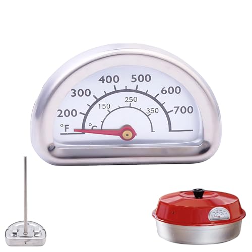 Ofenthermometer für Backofen Kompatibel mit Omnia Backofen,BBQ Edelstahl Fleischthermometer,Meater Kochen Backofenthermometer Innen für Omnia Zubehör,Küche Oven Thermometers mit 7cm Fühler(0℃-400℃) von YueJieSelected