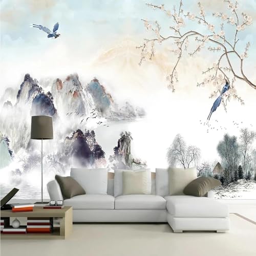 YueMingDi 3D Kreative Wohnzimmer Dekoration Tinte Berg Gipfel Ast Landschaft Wohnzimmer Schlafzimmer Hintergrund Kunst Wandbild-250Cm×170Cm YueMingDi 3D Kreative Wohnzimmer Dekoration Tinte Berg Gipfel Ast Landschaft Wohnzimmer Schlafzimmer Hintergrund Kunst Wandbild-250Cm×170Cm von YueMingDi