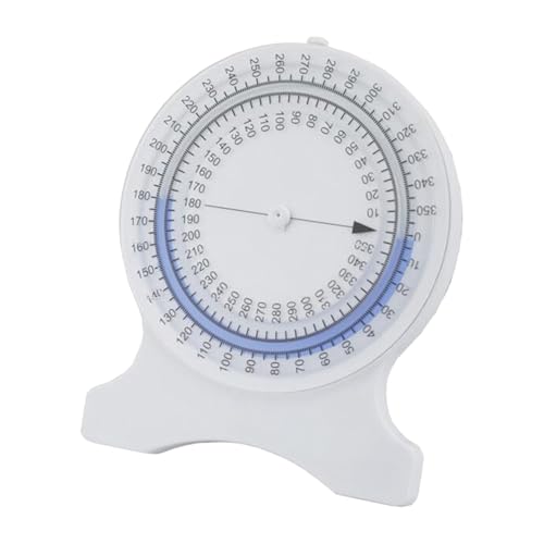 Yuecjian Blasen-Neigungsmesser für physikalische Behandlung – Goniometer-Messwerkzeug, tragbares Winkelmessgerät für Profis und Studenten von Yuecjian