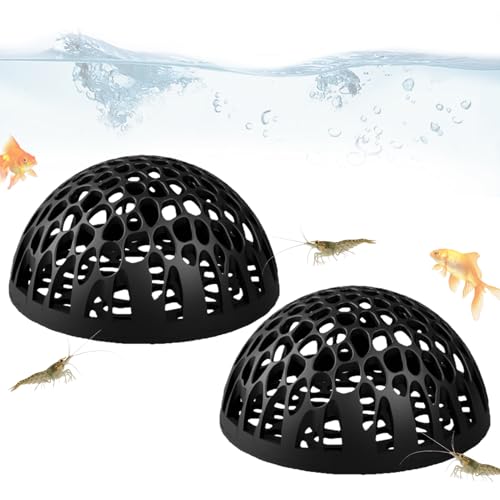 Yuecjian Kuppel Versteck | Dekoratives Kampffischhaus - 2 Stück Versteck für Kleinaquarien in Schule Büro Zuhause Yuecjian Kuppel Versteck | Dekoratives Kampffischhaus - 2 Stück Versteck für Kleinaquarien in Schule Büro Zuhause von Yuecjian