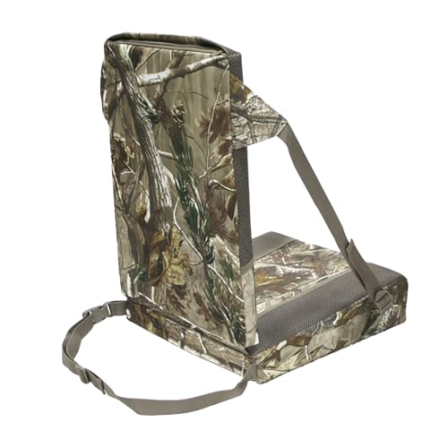 Yuecjian Outdoor Chair Cushions - Wasserdichtes Wander Sitzkissen,Klappbare Sitzauflage Mit Rückenlehne Für Konzerte Wandern Picknick Angeln Camping von Yuecjian