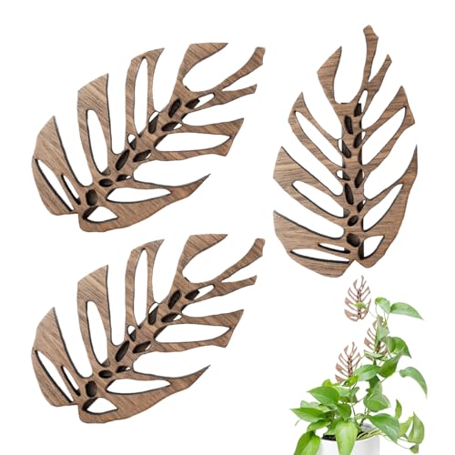 Yuecjian Pflanzen Kletterwand Rankhilfe - 3-Teiliges Rankgitter-Set Für Pflanzenwachstum,Pflanzzubehör Und Wohnaccessoire Zur Vertikalen Gartengestaltung Mit Efeu Und Efeutute von Yuecjian