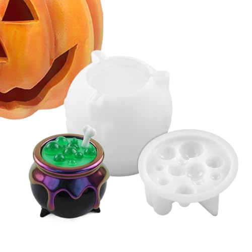 Yuecjian Silikonform für Epoxidharz – Halloween-, Statue, Epoxidharz-Form – wiederverwendbare Form, multifunktionales Bastelwerkzeug für Zuhause, Schule, Klassenzimmer, Studio, Fest Yuecjian Silikonform für Epoxidharz – Halloween-, Statue, Epoxidharz-Form – wiederverwendbare Form, multifunktionales Bastelwerkzeug für Zuhause, Schule, Klassenzimmer, Studio, Fest von Yuecjian