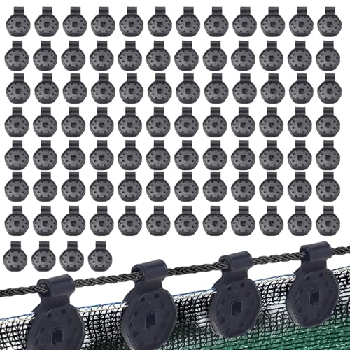 Yuecjian Sonnenschutzstoff Clips,Wiederverwendbare 100 Stück Winddichte Terrassenmöbel Clips | Segelzubehör Für Terrasse Rasen Garten Outdoor Sonne Möbel Zelt Regen von Yuecjian