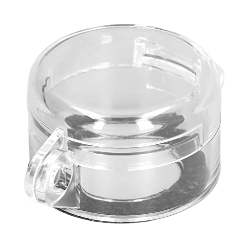30mm Schutzhülle runder Druckknopfschalterschutz, Not-Aus-Schalterkappe transparenter staubdichter Abdeckungsschutz BS-02 von Yuecoom