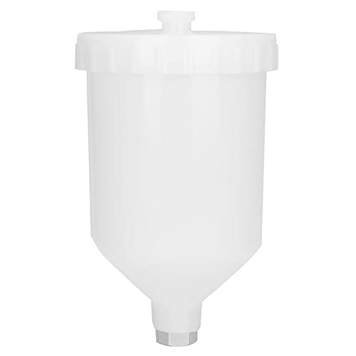 Yuecoom 600 ml Spritzpistolentopf aus Kunststoff, Spritzpistolenbecher, Edelstahl, Gewindeanschluss, Handwerkzeugzubehör Yuecoom 600 ml Spritzpistolentopf aus Kunststoff, Spritzpistolenbecher, Edelstahl, Gewindeanschluss, Handwerkzeugzubehör von Yuecoom