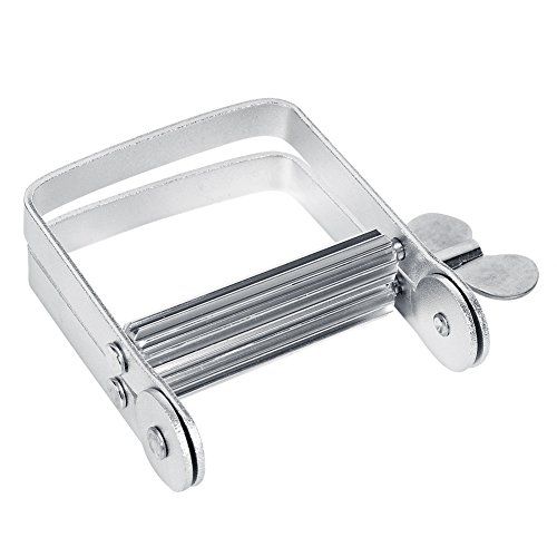 Aluminium Tube Squeezer, Zahnpastaspender, Tube Roller Tool zum Auspressen von Handcreme Zahnpasta Haarfärbemitteln Unguent von Yuecoom