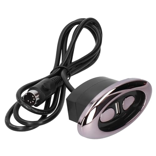 Yuecoom Elektro-Sofa-Controller, Elektro-Recliner-Controller, Lift-Stuhl-Sofa Ersatz Oval 2 Knopfs 5 Pin Handsc Halter Controller für Lift-Stuhl elektrisches Sofa Yuecoom Elektro-Sofa-Controller, Elektro-Recliner-Controller, Lift-Stuhl-Sofa Ersatz Oval 2 Knopfs 5 Pin Handsc Halter Controller für Lift-Stuhl elektrisches Sofa von Yuecoom