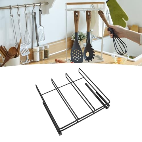 Yuecoom KüChenschrank Regal,Unter Schrank Hanging Rack Kohlenstoffstahl Raumsparung Unter Dem Schrank Hanging Organizer FüR KüChentopf Deckelhacking Brett Yuecoom KüChenschrank Regal,Unter Schrank Hanging Rack Kohlenstoffstahl Raumsparung Unter Dem Schrank Hanging Organizer FüR KüChentopf Deckelhacking Brett von Yuecoom