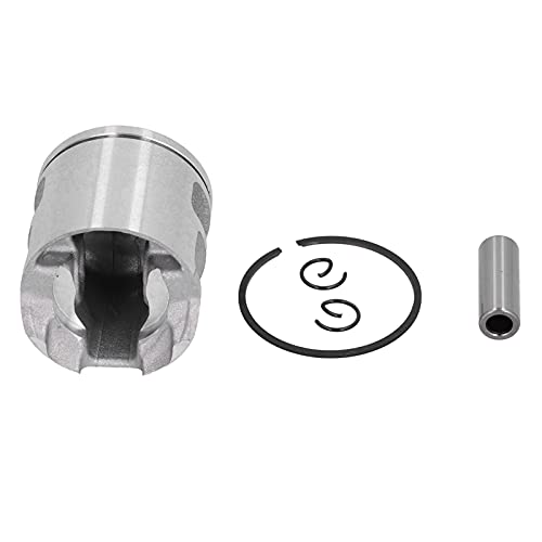 Yuecoom Piston Kit Set Ringe Leichtes Silizium -Aluminiumlegier -Legierung Starker thermischer Diffusionsfähigkeit Kettensäge Ersatz 43 mm 577 04 70 02 Garten von Yuecoom