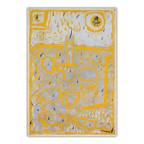 Paul Klee《Kerzenständer, 1937》Leinwand Kunst Malerei Ästhetische Kunstwerk Bild Wandbehang Dekor Home Wohnzimmer Dekoration 30x45cm (12x18in) Rahmenlos von Yuefa Art