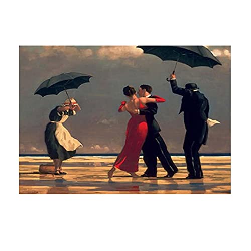 Yuefa Art Leinwand Malerei Edward Hopper Tanzen Moderne Kunstwerke Poster und Drucke Wandkunst Bild für Wohnzimmer Dekoration 30x50cm (12x20in) Rahmenlos von Yuefa Art