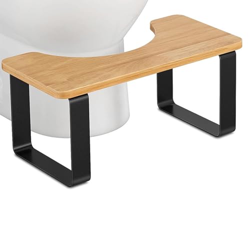 Toilette Hocker Squat Bamboo Squatting Potty 7 Zoll Badezimmer Hocker mit Anti- Rutsch- Füße Portable hölzerne Töpfchen Hocker Toilette Fuß Pooping Hocker verbessern Bad Haltung und Komfort Toilette Hocker Squat Bamboo Squatting Potty 7 Zoll Badezimmer Hocker mit Anti- Rutsch- Füße Portable hölzerne Töpfchen Hocker Toilette Fuß Pooping Hocker verbessern Bad Haltung und Komfort von Yuehuamech
