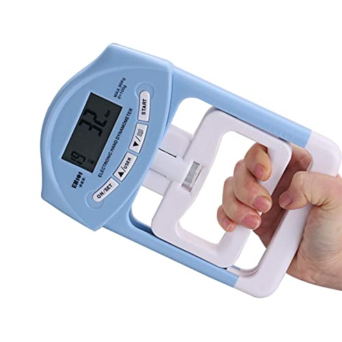 Yuehuamech Dynamometer Digitaler Hand- Dynamometer Griffhandtrainer- Trainer- Kraft- Messmesser- Elektronischer Handgriff Power Hand Griffstärke 198LBS/ 90Kgs von Yuehuamech