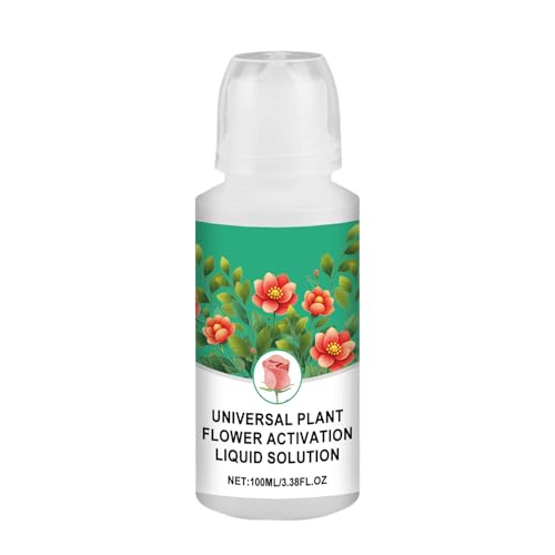 Yuemeuy Dünger Für Gemüsegarten - Flüssig 100ml Zimmerpflanzendünger,Gartenzubehör Für Rasengesundheit Unterstützt Hydroponik Topfpflanzen Vitalität Innen Außen von Yuemeuy