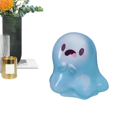 Yuemeuy Halloween Dekoration | Nachleuchtende Figuren Deko Mit Aufbewahrungsbox | Partygeschenke Und Festliche Deko Für Wohnzimmer Fensterbank Kamin Schlafzimmer Schreibtisch von Yuemeuy