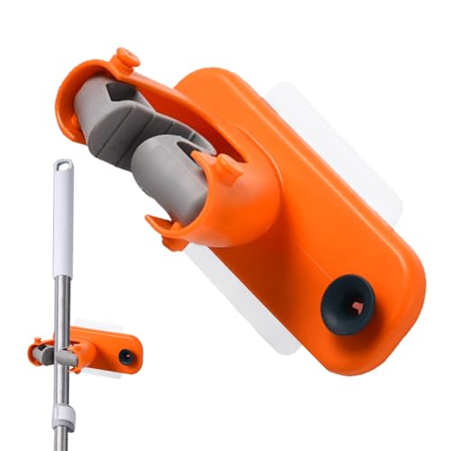 Yuemeuy Mop And Broom Holder,Besenhalter - Platzsparender Organizer Selbstklebend Rückstandsfrei Für Garage Wohnung Badezimmer Yuemeuy Mop And Broom Holder,Besenhalter - Platzsparender Organizer Selbstklebend Rückstandsfrei Für Garage Wohnung Badezimmer von Yuemeuy
