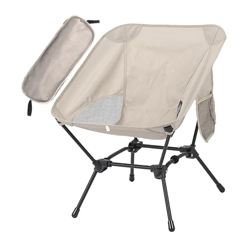 Yuemeuy Outdoor Klappstuhl - Tragbarer Garten Sitz,Atmungsaktiver Gartenstuhl mit Seitentasche für Picknick Camping Garten Terrasse Pool Wandern von Yuemeuy