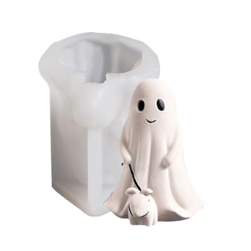 Yuemeuy Silikonform - Halloween Seifen Harz Schokoladen Formen,Wiederverwendbare Handwerksformen Für Gips Ton Fondant Zu Hause Wohnzimmertisch von Yuemeuy