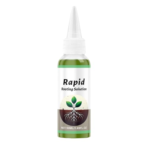 Yuemeuy Wurzelwachstums Stimulator | Flüssigdünger für Gartenpflanzen - 50ml Flüssig-Dünger Zur Wurzelstärkung Und Pflanzenwachstum von Yuemeuy