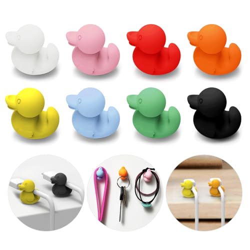 Yueser Klebehaken Kreativer, Ente Magische Haken Kabelhalter Selbstklebend Schreibtisch Hook Silikon Klebehaken Extra Stark Klein Finisher Drahtklemme Schlüsselhaken Datenleitung Haken Multifunktional Yueser Klebehaken Kreativer, Ente Magische Haken Kabelhalter Selbstklebend Schreibtisch Hook Silikon Klebehaken Extra Stark Klein Finisher Drahtklemme Schlüsselhaken Datenleitung Haken Multifunktional von Yueser