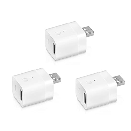 Yueyang Micro Mini Smart WiFi Adapter 5V Schalter für USB-Geräte Typ A kompatibel mit Alexa/Google Home,über APP Steuerung von Yueyang