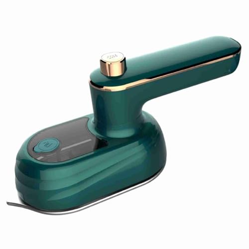 38W-Reiseeisen, tragbares Mini-Eisen, faltbar und rotbar, Handheld-Kleidungsdampfer mit Nicht-Stick-Solastik zum Nähen, Quilten und Handcraft 38W-Reiseeisen, tragbares Mini-Eisen, faltbar und rotbar, Handheld-Kleidungsdampfer mit Nicht-Stick-Solastik zum Nähen, Quilten und Handcraft von Yuezhongoo