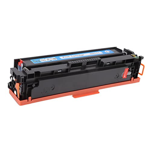 Toner Cartridge with Powder Chip ABS Easy to Refill Toner Cartridge Replacement for HP M283fdw 1200 Pages,black ink cartridge for W2111A Blue 30g (1200 Pages for W2111A Blue 30g) von Yuezhongoo