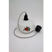 Mid Century Pendelleuchte/Vintage 70Er Jugoslawien Deckenleuchte Retro Leuchte /Rewired Home Decor von Yugoslovanka