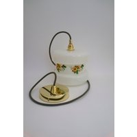 Mid Century Pendelleuchte/Vintage 70Er Jugoslawien Deckenleuchte Retro Leuchte Rewired Wohnkultur von Yugoslovanka