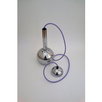 Mid Century Pendelleuchte/Vintage Chrom Deckenleuchte Retro Leuchte Neu Verkabelt Home Jugoslawien "80Er Jahre Mid Century Pendelleuchte/Vintage Chrom Deckenleuchte Retro Leuchte Neu Verkabelt Home Jugoslawien "80Er Jahre von Yugoslovanka