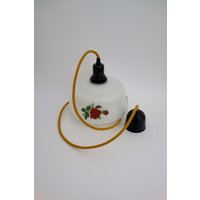 Mid Century Pendelleuchte/Vintage Pendellampe Jugoslawien 70Er Jahre Deckenleuchte Retro Leuchte Rewired Wohndeko von Yugoslovanka