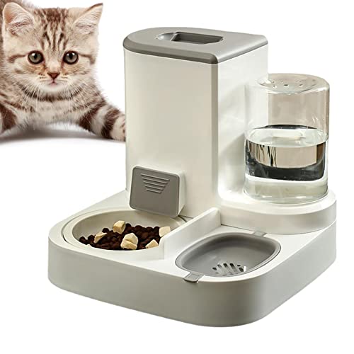 2-in-1-Futterautomat für Haustiere, 2-in-1-Wassernapf mit automatischem Futterspender für Hunde, Katzenfutterstation, Hundefutterstation, Schwerkraft-Futterstation für Haustiere, automatischer Wasser- 2-in-1-Futterautomat für Haustiere, 2-in-1-Wassernapf mit automatischem Futterspender für Hunde, Katzenfutterstation, Hundefutterstation, Schwerkraft-Futterstation für Haustiere, automatischer Wasser- von Yugugomo