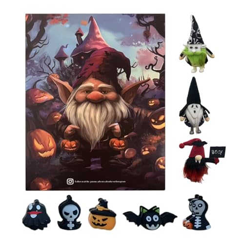 Halloween Adventskalender 2025,Schauriger Kalender Zur Halloween-Zeit - Jahreszeitliche Deko Für Kinderzimmer Jugendzimmer Und Familie Halloween Adventskalender 2025,Schauriger Kalender Zur Halloween-Zeit - Jahreszeitliche Deko Für Kinderzimmer Jugendzimmer Und Familie von Yugugomo