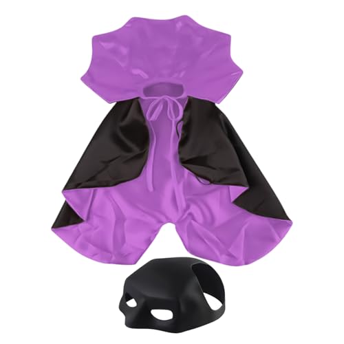 Katzen Halloween Kostüme - Haustier Zubehör Outfit Dekoration Kapuze | Atmungsaktives Design Katzenzubehör Für Aktivitäten Geburtstag Feiertag Ausflug Spielzeug Katzen Halloween Kostüme - Haustier Zubehör Outfit Dekoration Kapuze | Atmungsaktives Design Katzenzubehör Für Aktivitäten Geburtstag Feiertag Ausflug Spielzeug von Yugugomo