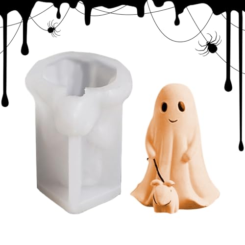 Silikonform | Halloween Silikonformen Für Kerzenherstellung | Wiederverwendbare Handwerksformen Für Gips Ton Fondant Zu Hause Wohnzimmertisch Silikonform | Halloween Silikonformen Für Kerzenherstellung | Wiederverwendbare Handwerksformen Für Gips Ton Fondant Zu Hause Wohnzimmertisch von Yugugomo